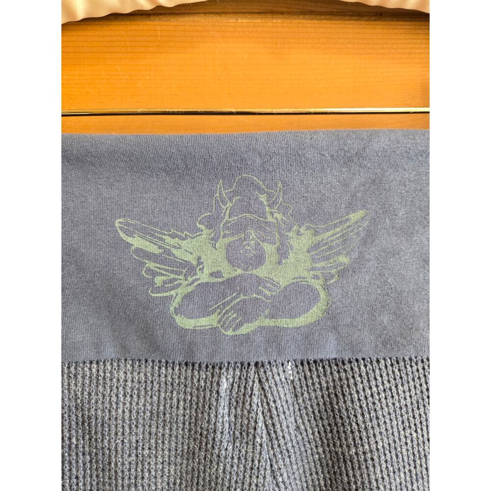 Boys Lie Sweatpant Commitment Issues Cloud Wash Pant Foldover Yoga Flare Thermal - Picture 6 of 6